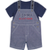 Tommy Hilfiger Denim Shortall Set with Chest Logo 2-Piece - Blue