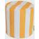 Majestic Home Goods Vertical Stripe Pouffe 17"