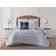 Oceanfront Resort Reef Quilts White, Blue (233.68x228.6cm)