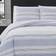 London Fog Stripe Flannel Bedspread Blue (228.6x228.6cm)