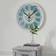 Litton Lane Coastal Wall Clock 23.5"