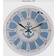 Litton Lane Coastal Wall Clock 23.5"