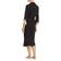 Natori Luxe Shangri-La Robe - Black