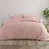 Home Collection Buds Duvet Cover Pink (243.84x243.84cm)