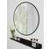 Kate and Laurel Caskill Round Framed Wall Mirror 30x30"