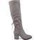 Journee Collection Leeda Wide Calf - Grey