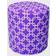 Majestic Home Goods Links Pouffe 17"