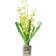 Northlight 23.5" Dancing Lady Orchid Silk Flower Artificial Potted Plant Artificial Plant