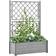 vidaXL Garden Planter med spaljé 43x100x142cm