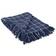 Design Imports Checked Blankets Blue (152.4x127)