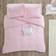 Mi Zone Rosalie Bedspread Pink, Silver (228.6x218.44cm)