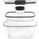 Rubbermaid Brilliance Compartment Food Container