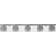 Eglo Iride 5L Wall Flush Light 112cm