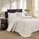 Madison Park Quebec Bedspread White (299.7x259.1cm)