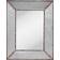 Stonebriar Collection 28" x 22" Rectangular Galvanized Metal Hanging Wall Mirror 18x71.1cm