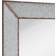 Stonebriar Collection 28" x 22" Rectangular Galvanized Metal Hanging Wall Mirror 18x71.1cm