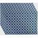 Design Imports Lattice 6-pack Place Mat Blue (48.26x33.02cm)