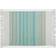 Design Imports Striped Fringe 6-pack Place Mat Blue (50.8x33.02cm)