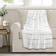 Lush Decor Ombre Stripe Blankets Yellow, Gray (152.4x127cm)