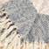 Saro Lifestyle Nubby Design Striped Blankets Grey (152.4x127cm)