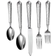 Ricci Argentieri Leopardo Cutlery Set 5pcs