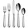 Ricci Argentieri Leopardo Cutlery Set 5pcs