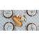 DII Buffalo Tablecloth White, Blue (132.08x132.08cm)