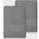 Linum Home Textiles Denzi 2-pack Bath Towel Gray (137.16x68.58cm)