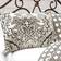 Lush Decor Aubree Täcke Vit, Svart (233.68x223.52cm)