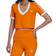 Adidas Women's Originals Adicolor Classics Crop Top - Orange