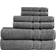 510 Design Aegean Towel Gray (132.08x68.58cm)
