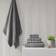 510 Design Aegean Towel Gray (132.08x68.58cm)