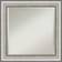 Amanti Art Square Salon Framed Wall Mirror 25x25"