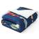 Lush Decor Race Car Blankets Blue (152.4x127cm)