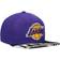 Mitchell & Ness Los Angeles Lakers Slash Century Snapback Hat Men - Purple/Black
