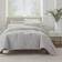 Serta Simply Clean Bedspread Grey (228.6x172.72cm)