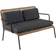 Venture Design Paola Loungesæt, 2 borde inkl. 2 stole & 1 sofaer