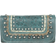 American West Blue Ridge Ladies Tri-Fold Wallet - Dark Turquoise