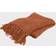 Rizzy Home Solid Blankets Orange (152.4x127cm)