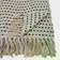 Saro Lifestyle Stitch Line Blankets Beige (152.4x127cm)