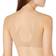 Hanes Ultimate Ultra Light Comfort With Support Strap Wirefree Bra - Nude