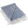 DII French Blankets Blue, White (152.4x127cm)