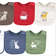 Hudson Cotton Bibs Bacon My Heart 10-pack