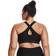 Under Armour Mid Crossback Sports Bra Women - Black/Jet Gray