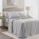 Lush Decor Reyna Bed Sheet White (243.84x167.64cm)