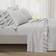 Lush Decor Reyna Bed Sheet White (243.84x167.64cm)