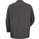 Red Kap Industrial Long Sleeve Work Shirt - Charcoal