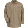 Red Kap Industrial Long Sleeve Work Shirt - Khaki