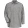 Red Kap Industrial Long Sleeve Work Shirt - Light Grey
