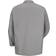 Red Kap Industrial Long Sleeve Work Shirt - Light Grey